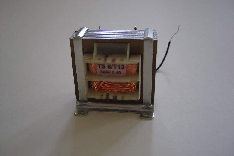 Transformator TS    6/T13 (3x9V 0.4A)