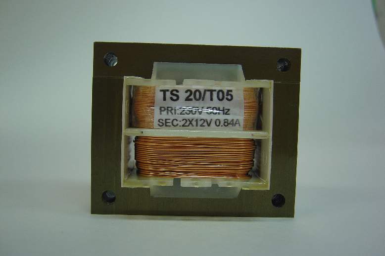 Transformator TS   20/T005 (2x12V 0.83A)