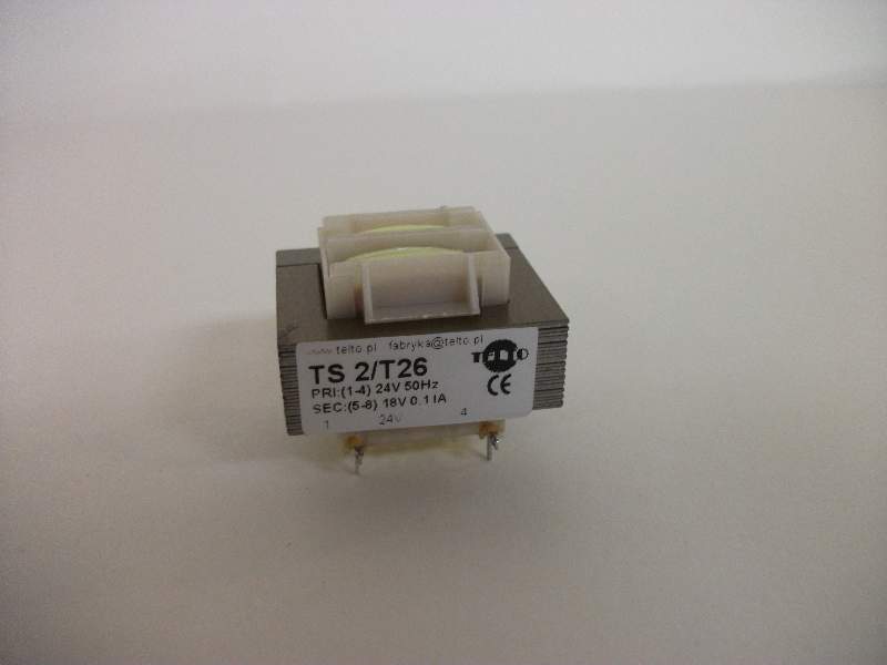 Transformator TS      2/T26 (24/18V 0.11A)