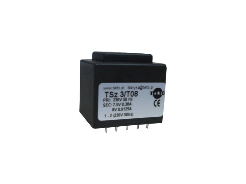 Transformator TSz   3/T08 230/7.5V 387mA