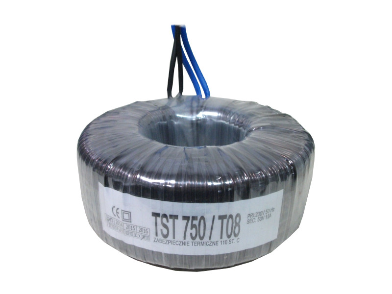 Transformator toroidalny sieciowy TST  750/T008 230/50V 15A