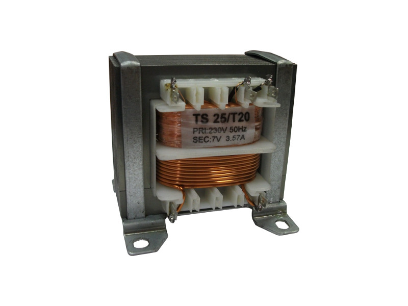 Transformator TS   25/T20 (230V/7V 3.57A)