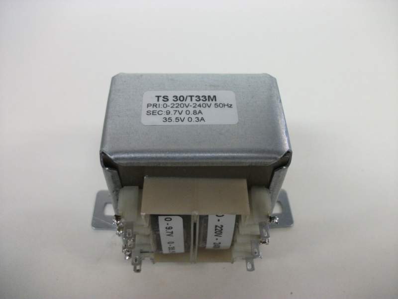 Transformator TS   30/T33M (230/9.7V, 35.5V Z OBEJMĄ)