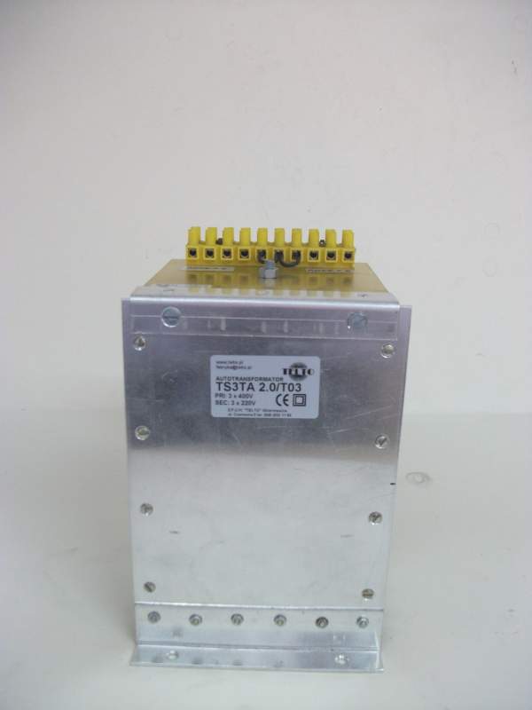 Autotransformator trójfazowy TS3TA   2.0/T03 3x400/3x220V
