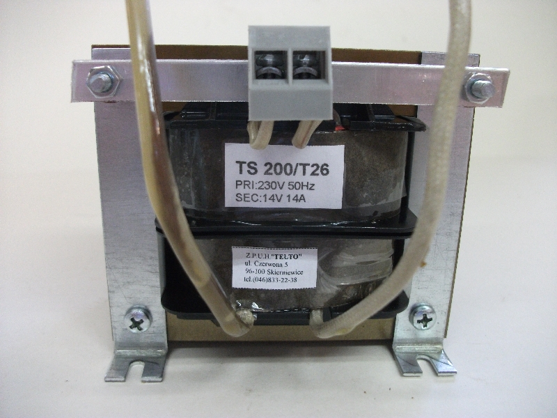 Transformator TS  200/T26 230/14V 14A