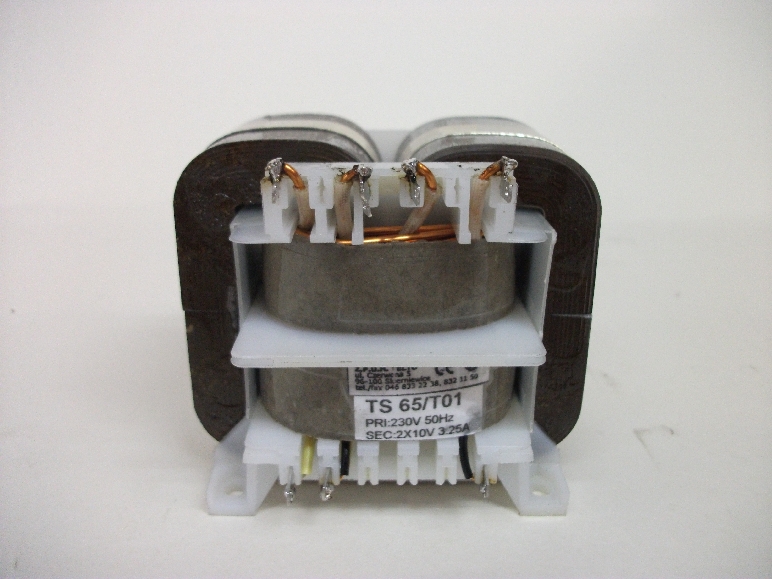Transformator TS   65/T01 (230V/2x10V 3.25A)