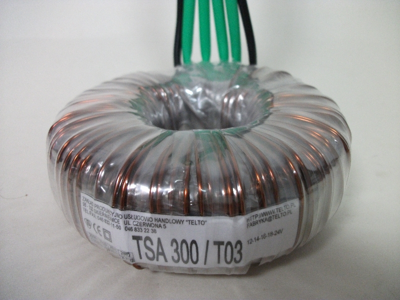 Autotransformator TSA   300/T03 (24/12-14-16-18V)
