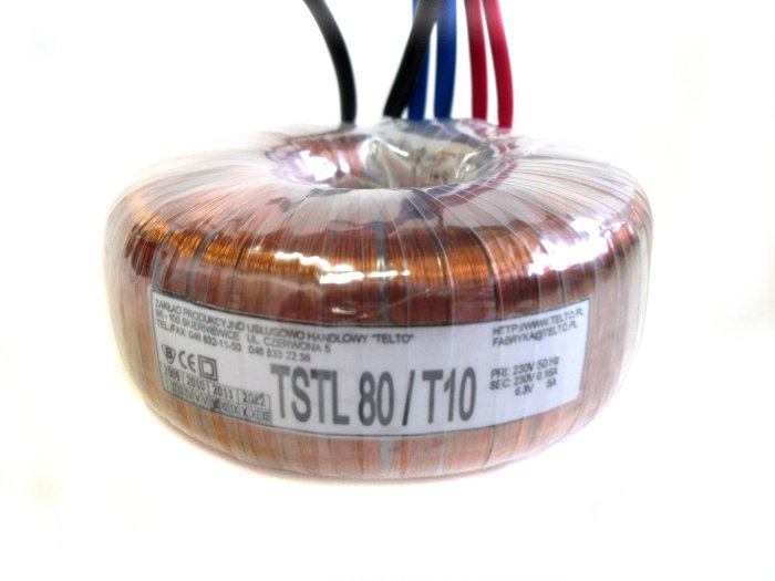 Transformator TSTL  80/T10 230/230V 0.16A 6.3V 5A