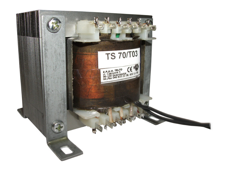 Transformator TS   70/T03 (230V/2x14V 0.5A, 2x15V 0.2A, 14V 1A,