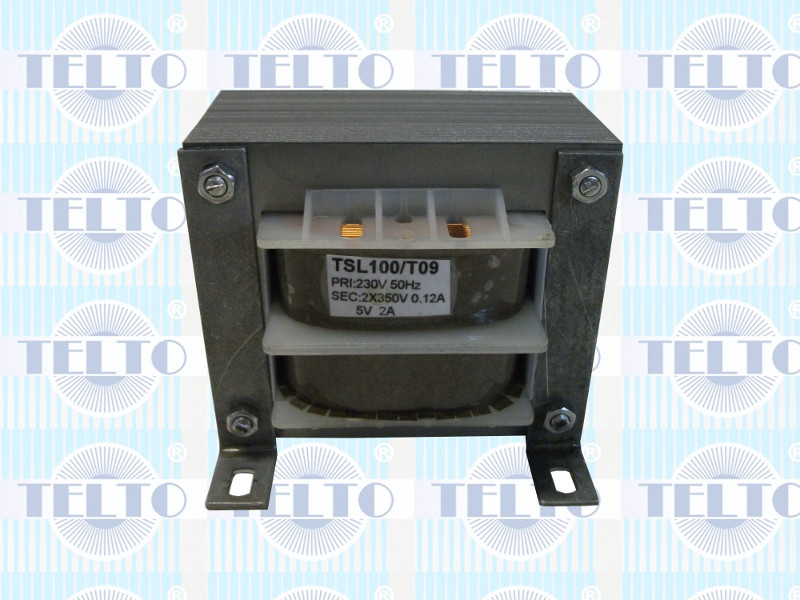 Transformator TSL 100/T09 230/2x350V 0.12A, 5V 2A