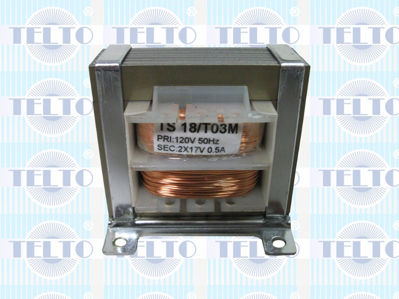 Transformator TS   18/T03M 230V/2x17V 0.5A