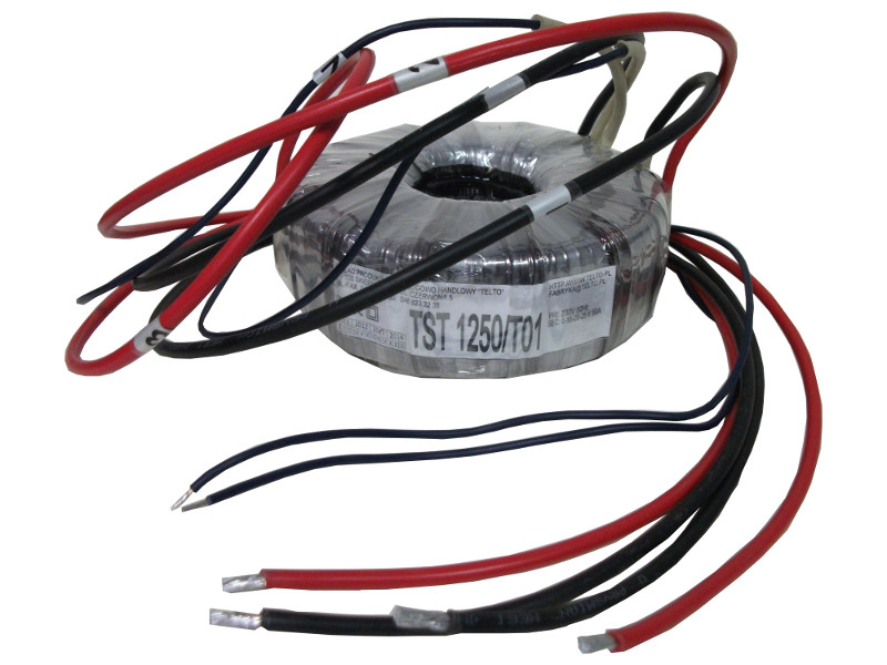 Transformator toroidalny sieciowy TST 1250/T01 230/0-15-20-25V 5