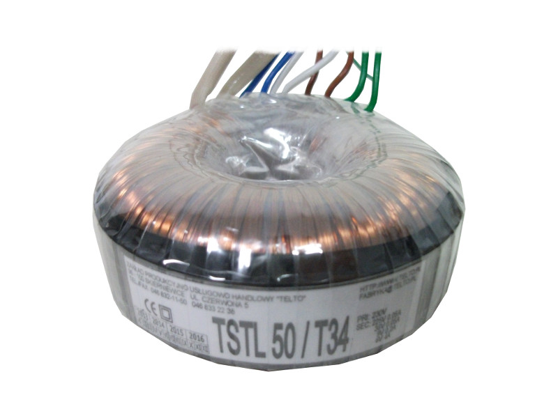 Transformator TSTL  50/T34 230/225V 0.05, 9V 2A, 6V 4A, 36V 0.05