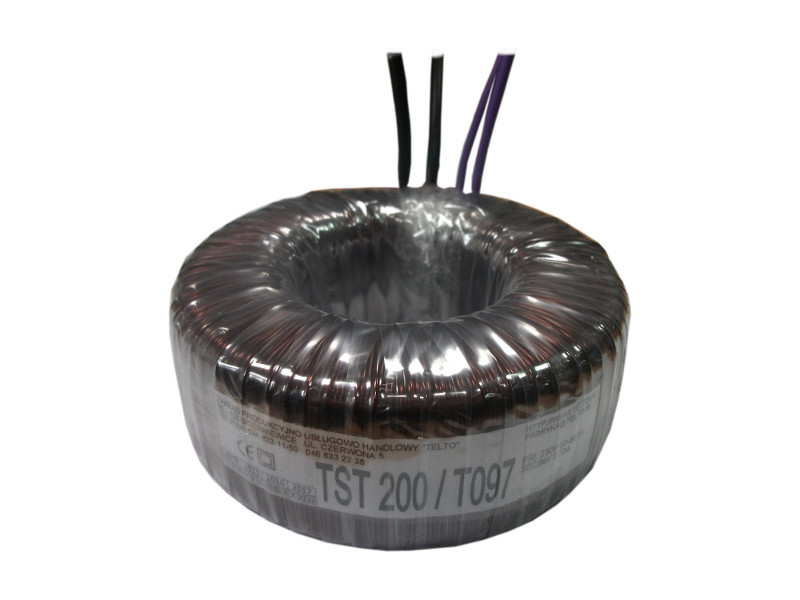 Transformator toroidalny sieciowy TST  200/T097 230/86V 2.33A