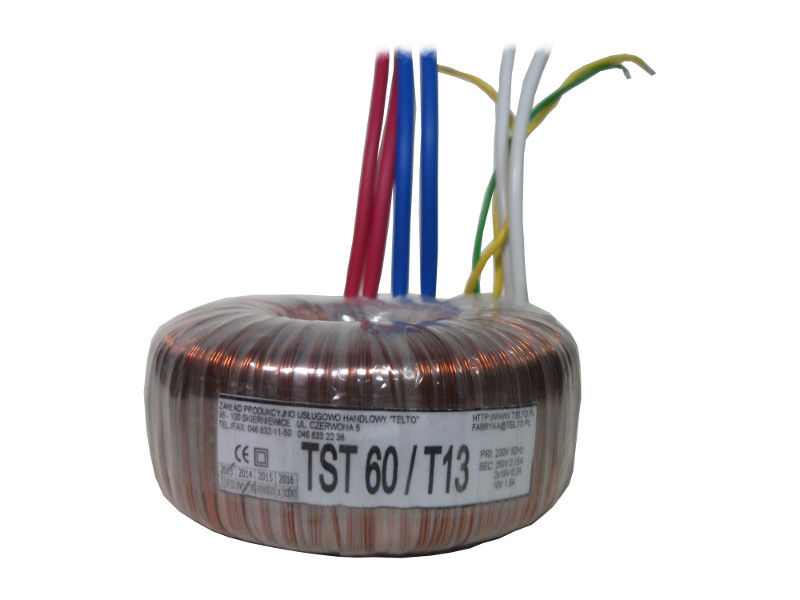 Transformator toroidalny sieciowy TST   60/T013 230/250V 0.15A,2