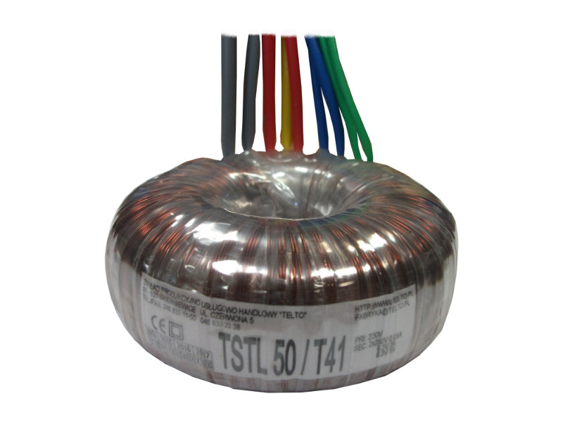 Transformator TSTL  50/T41 230/2x250V 0.05A, 6.3V 2A, 6.3V 1.5A