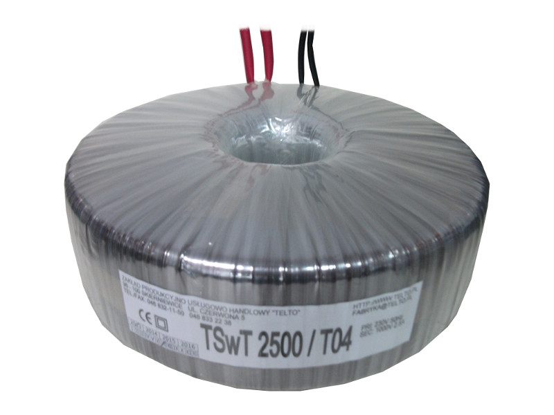 Transformator sieciowy wysokonapięciowy TSwT 2.5/T04 230/1600V 1
