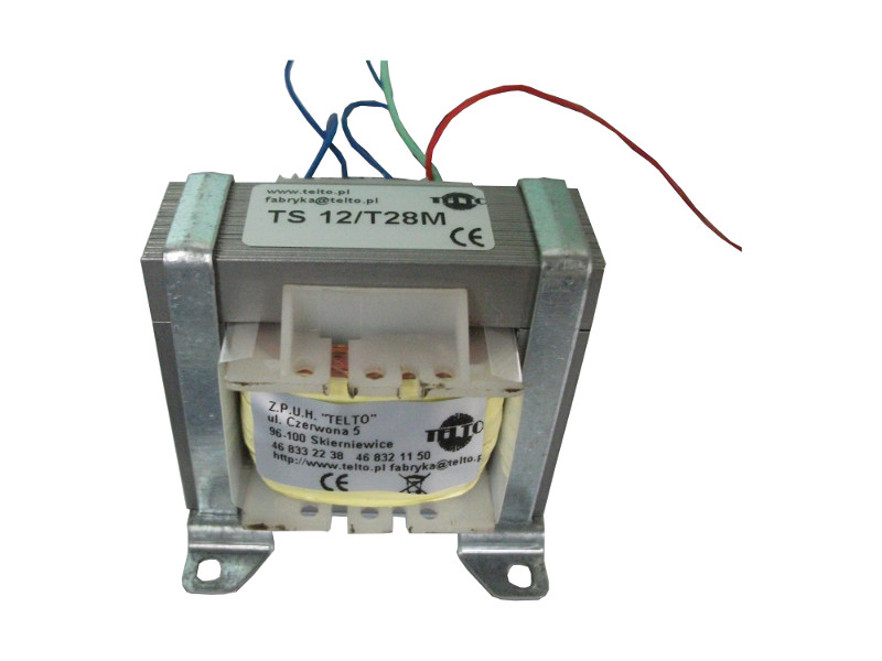 Transformator TS   12/T28M 230/10.2V 450mA, 13V 20mA, 2x19.5V 17
