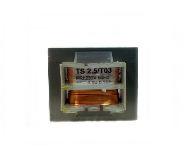 Transformator TS     2.5/T03 230/6.3V 0.35A