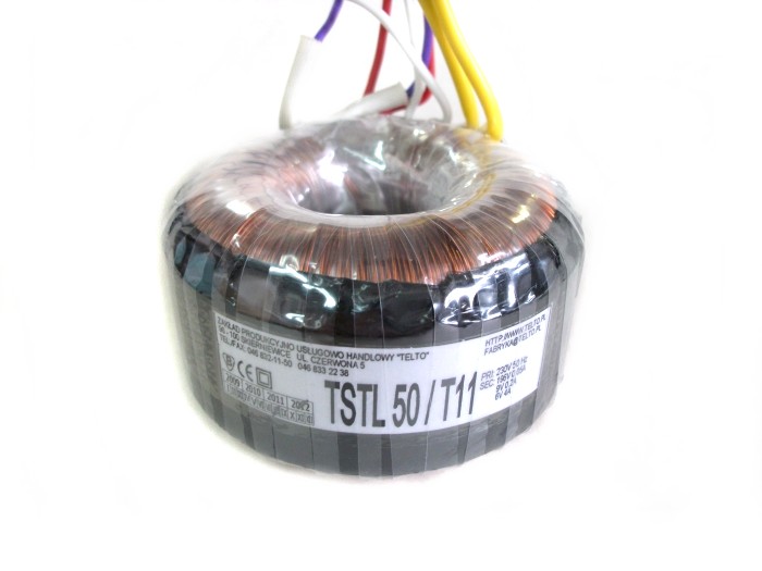 Transformator TSTL  50/T11 230/196V 0.05A,9V 0.2A,6V 4A
