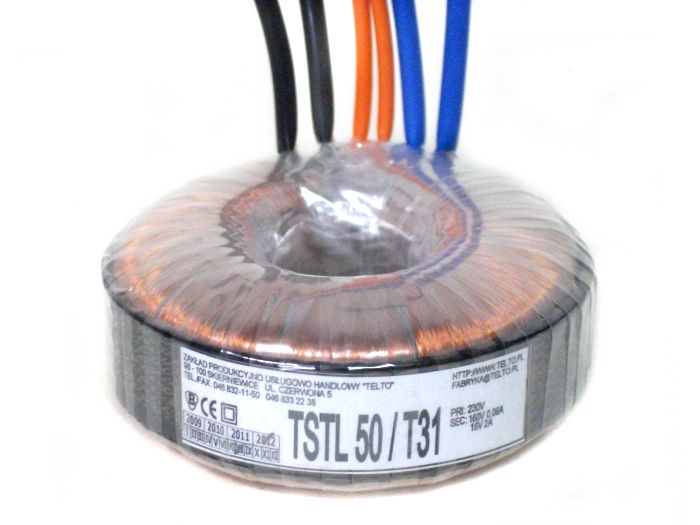 Transformator TSTL  50/T31 230/160V 0.06A 16V 2A