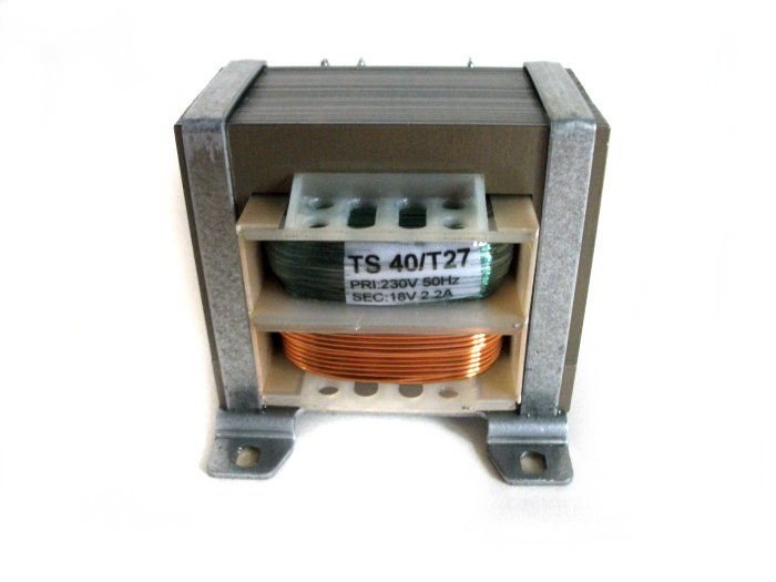 Transformator TS   40/T027 (230V/18V 2.2A)