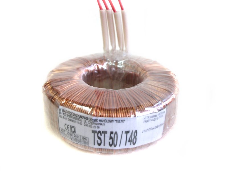 Transformator toroidalny sieciowy TST   50/T048
