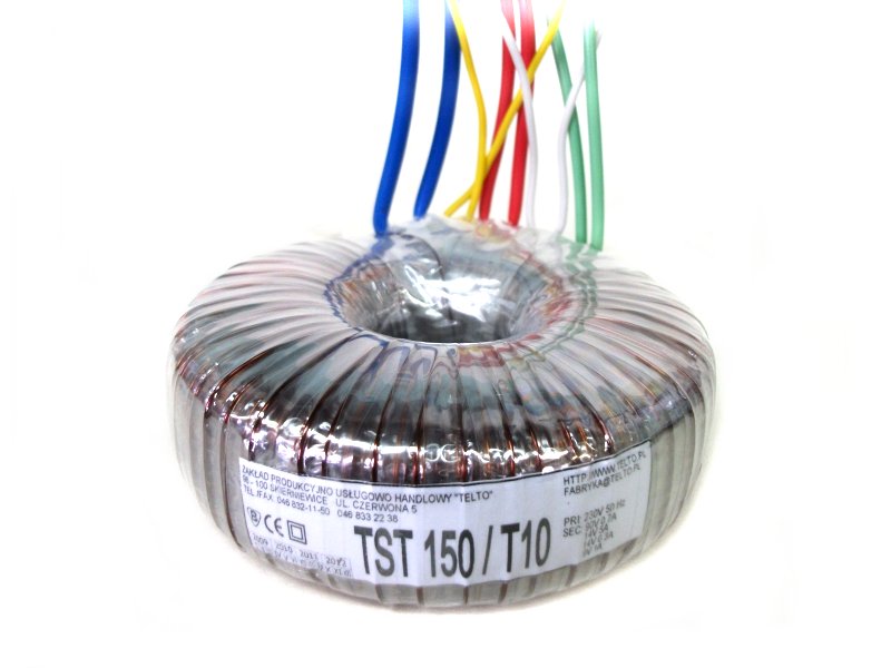 Transformator toroidalny sieciowy TST  150/T010 230/90V 0.7A,14V