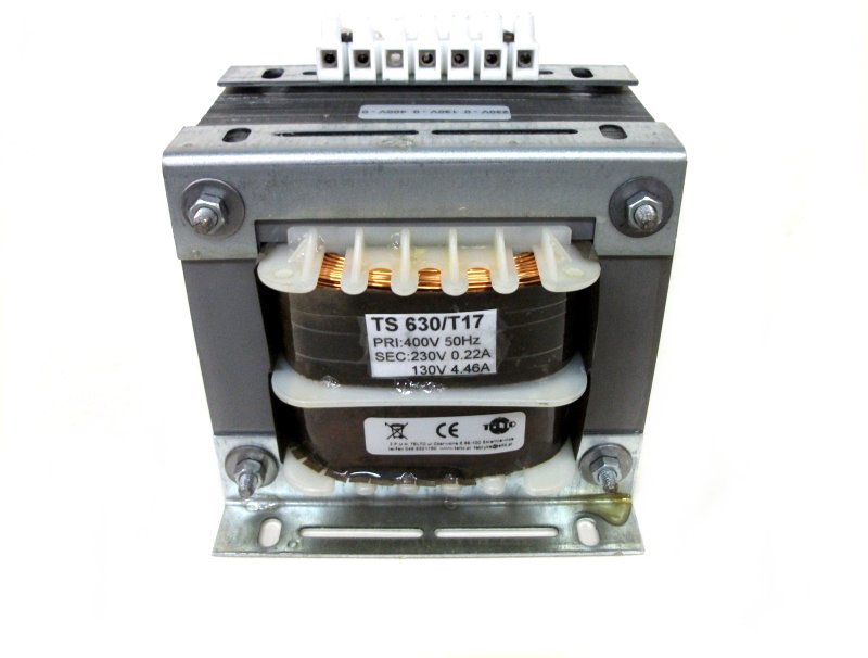 Transformator TS  630/T17 400/230V 0.22A, 130V 4.46A