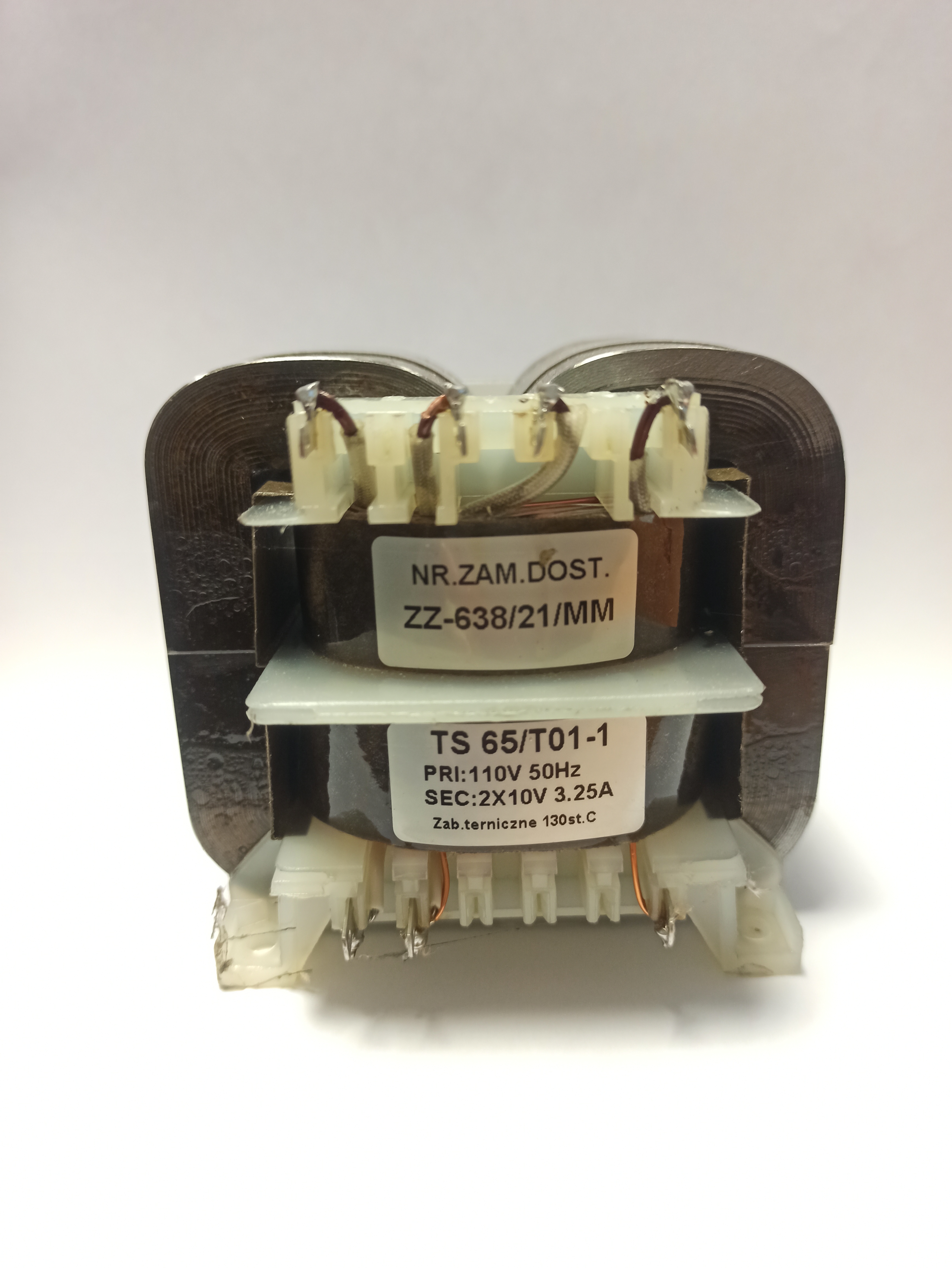 Transformator TS   65/T01-1 110/2x10V